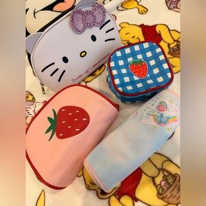 Bundle of four Makeup Bags